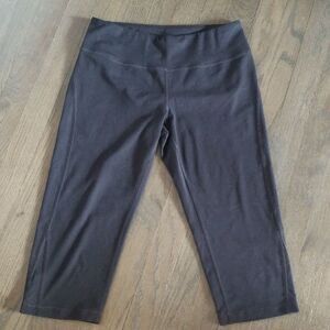 Zella nordstrom Womens Cropped Leggings Active Pants Capri Knee Length